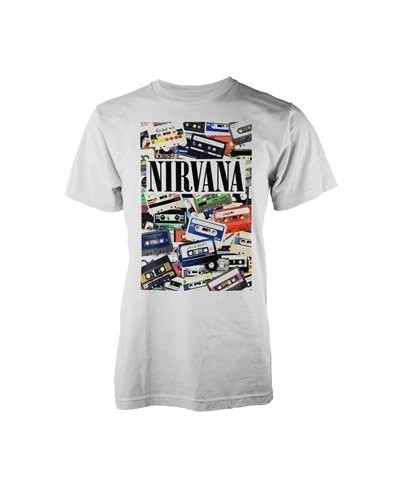 Nirvana T-Shirt - Cassettes $13.44 Shirts