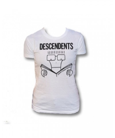 Descendents Everything Sucks Womens Tee (White) $7.84 Shirts