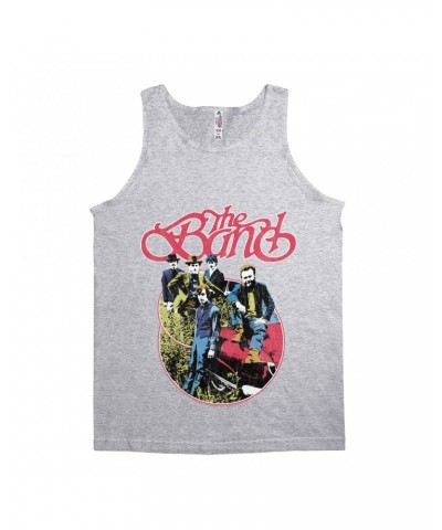 The Band Unisex Tank Top | Group Photo Car Design Distressed Shirt $8.48 Shirts