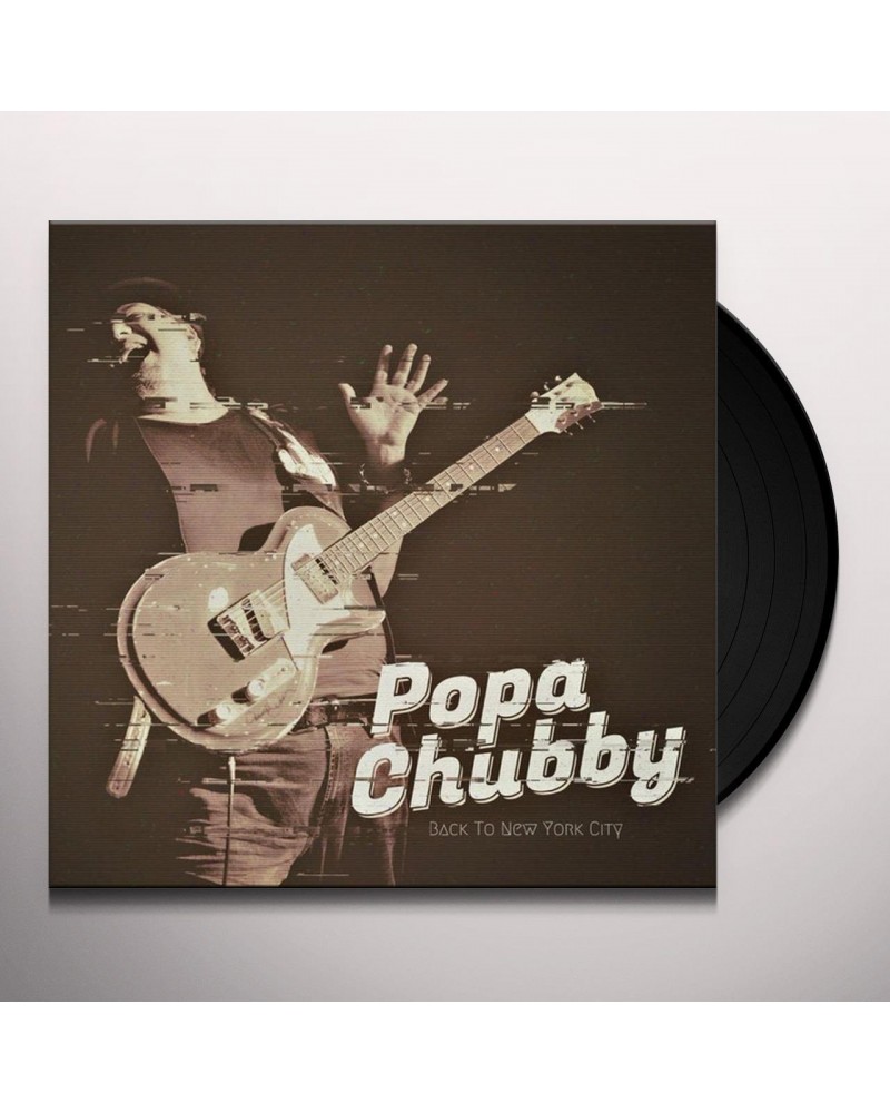 Popa Chubby BACK TO NEW YORK CITY (2 LP) Vinyl Record $15.51 Vinyl