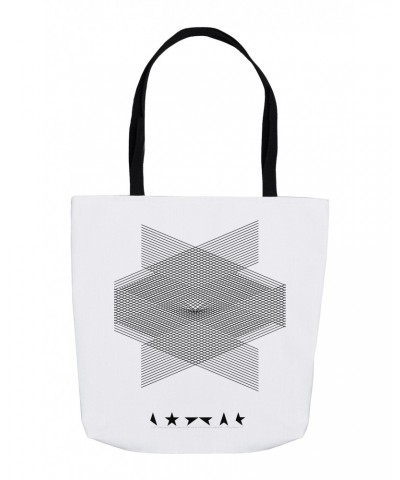 David Bowie Tote Bag | Blackstar Album Design Bag $11.16 Bags