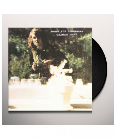 Graham Nash Songs For Beginners Vinyl Record $12.85 Vinyl