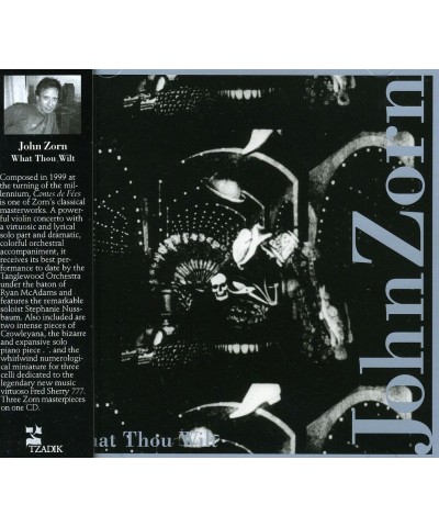 John Zorn WHAT THOU WILT CD $7.82 CD