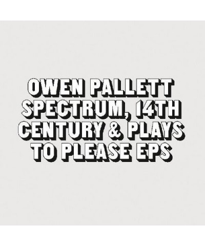 Owen Pallett TWO EPS Vinyl Record $8.40 Vinyl