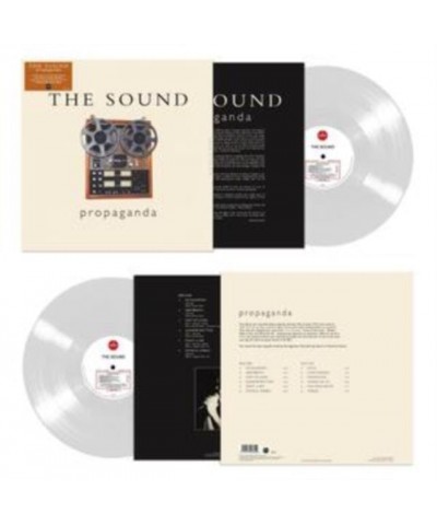 The Sound LP Vinyl Record - Propaganda (Clear Vinyl) $13.80 Vinyl