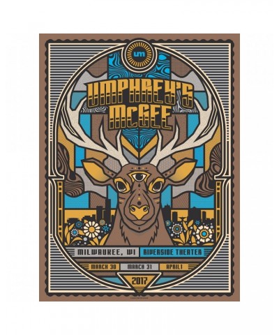 Umphrey's McGee Milwaukee poster by Subject Matter Studio $12.30 Decor