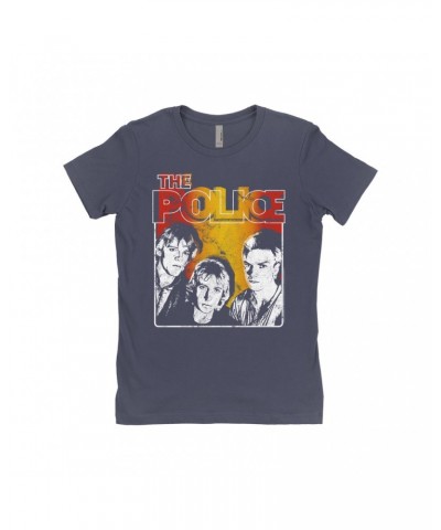 The Police Ladies' Boyfriend T-Shirt | Outlandos Ombre Trio Distressed Shirt $11.48 Shirts