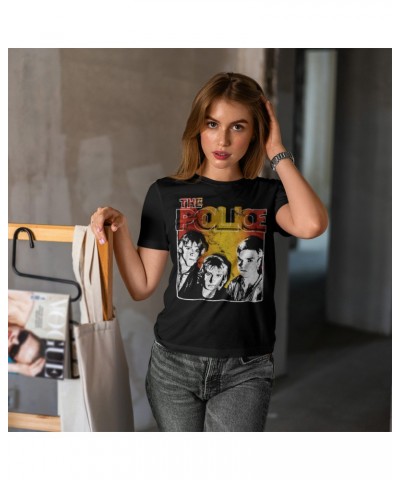 The Police Ladies' Boyfriend T-Shirt | Outlandos Ombre Trio Distressed Shirt $11.48 Shirts