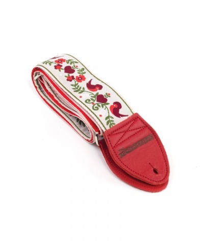 The Decemberists SOULDIER LOVEBIRDS GUITAR STRAP - RED $29.25 Instruments