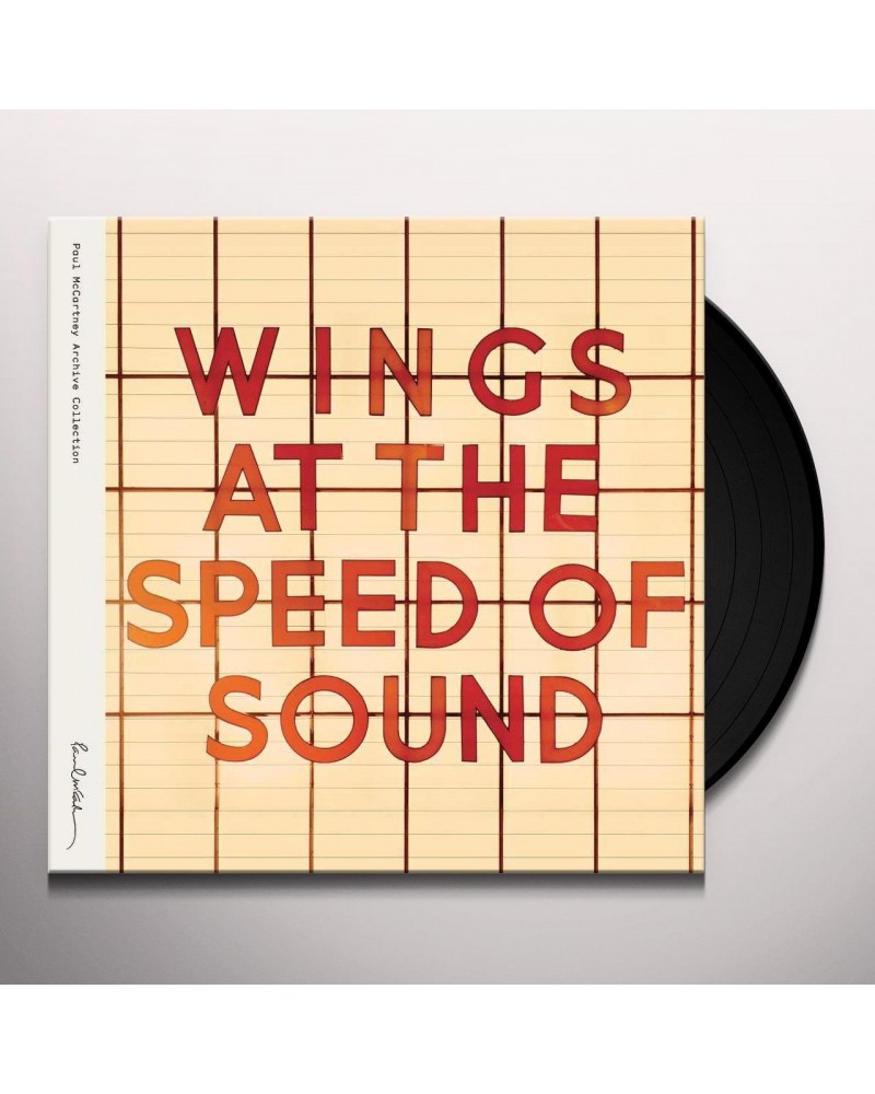 Paul McCartney At The Speed Of Sound (2 LP) Vinyl Record $14.68 Vinyl