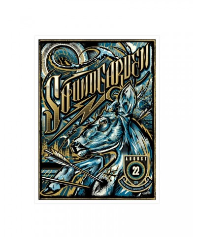 Soundgarden August 22nd 2014 Irvine Event Poster $12.50 Decor