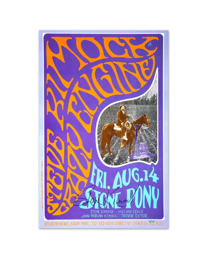 Steve Kimock Crazy Engine 8/14/09 SIGNED Poster $9.78 Decor