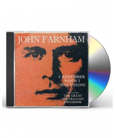 John Farnham REMEMBER WHEN I WAS YOUNG CD $5.59 CD