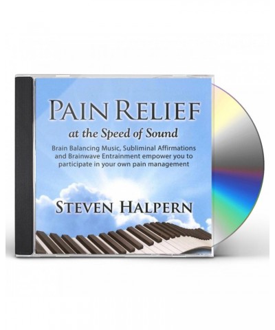 Steven Halpern PAIN RELIEF AT THE SPEED OF SOUND CD $6.30 CD