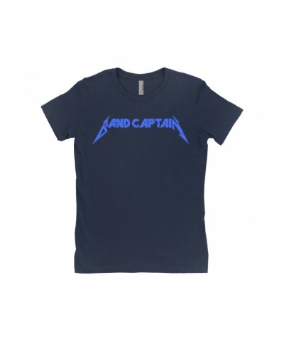 Music Life - Band Captain Music Life Ladies' Boyfriend T-Shirt | Band Captain Music Life Shirt $9.23 Shirts