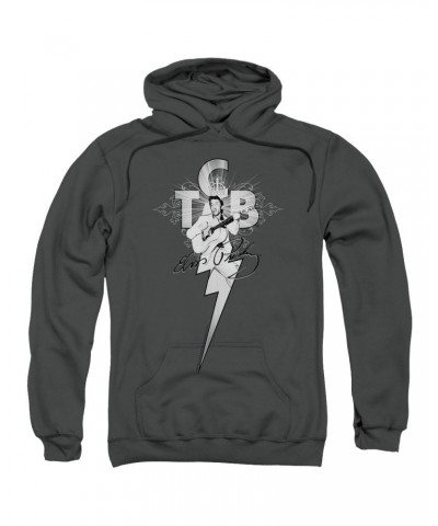 Elvis Presley Hoodie | TCB ORNATE Pull-Over Sweatshirt $15.36 Sweatshirts