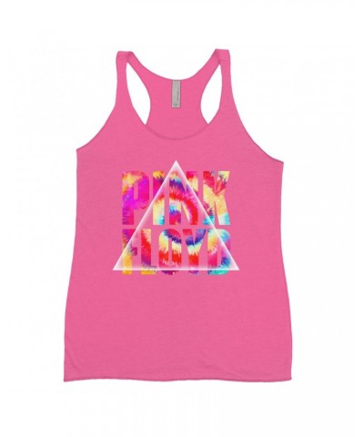 Pink Floyd Bold Colored Racerback Tank | Tie Dye Prism Logo Shirt $11.87 Shirts