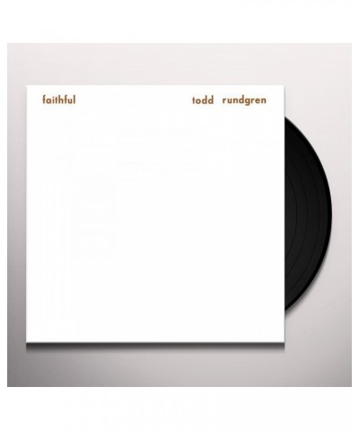 Todd Rundgren Faithful (White 180 Gram) Vinyl Record $11.96 Vinyl