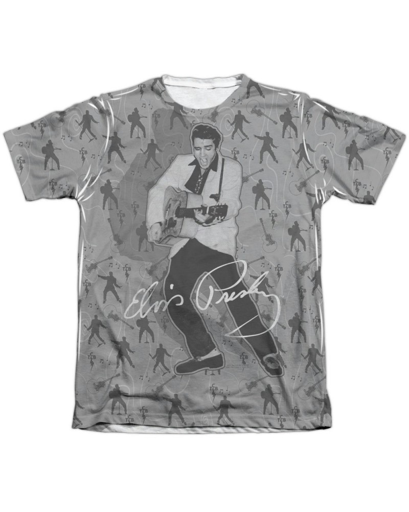 Elvis Presley Shirt | ROCKIN ALL OVER Tee $6.97 Shirts