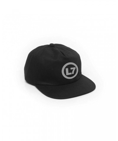 L7 Spray Logo Unstructured Snapback (Black) $9.85 Hats