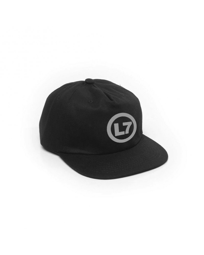 L7 Spray Logo Unstructured Snapback (Black) $9.85 Hats