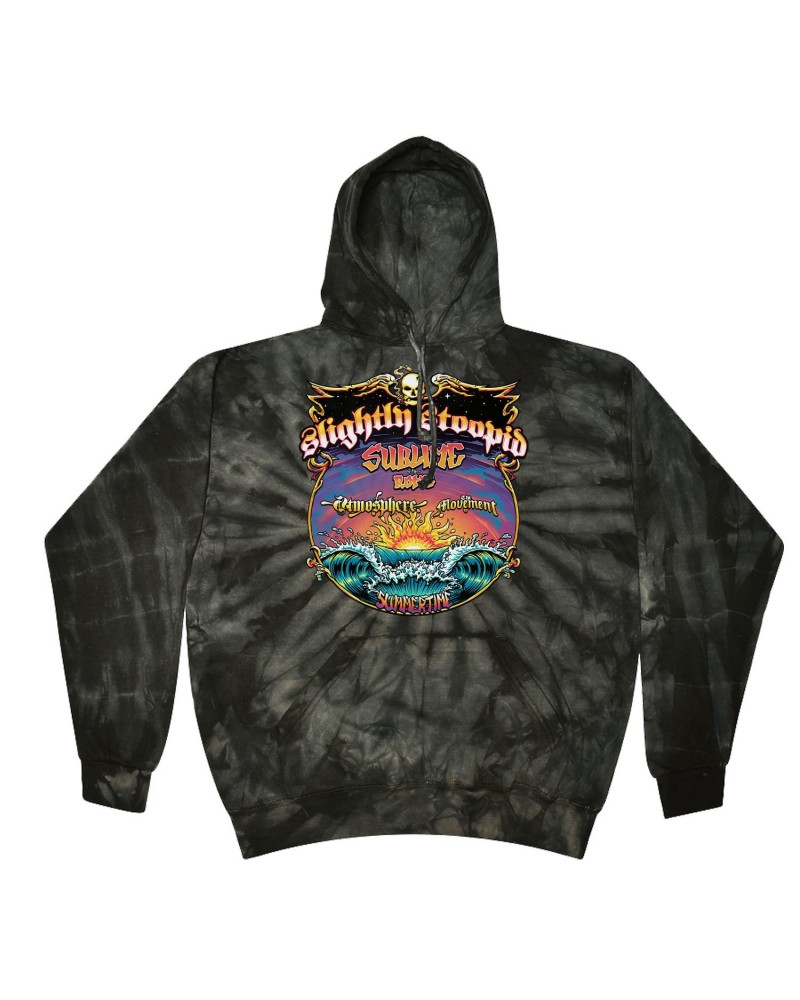 Slightly Stoopid Summertime Collab TieDye Hoodie $25.50 Sweatshirts