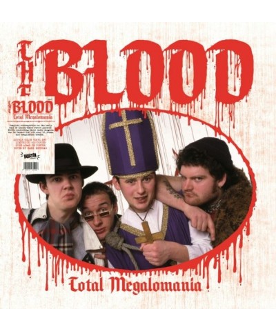 BLOOD LP Vinyl Record - Total Megalomania (Blue/White Vinyl) $22.47 Vinyl