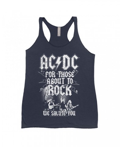 AC/DC Ladies' Tank Top | For Those About To Rock LIVE Shirt $8.69 Shirts