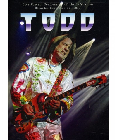 Todd Rundgren TODD DVD $4.30 Videos