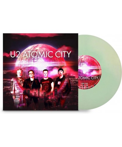 U2 Atomic City 7" color $12.60 Vinyl