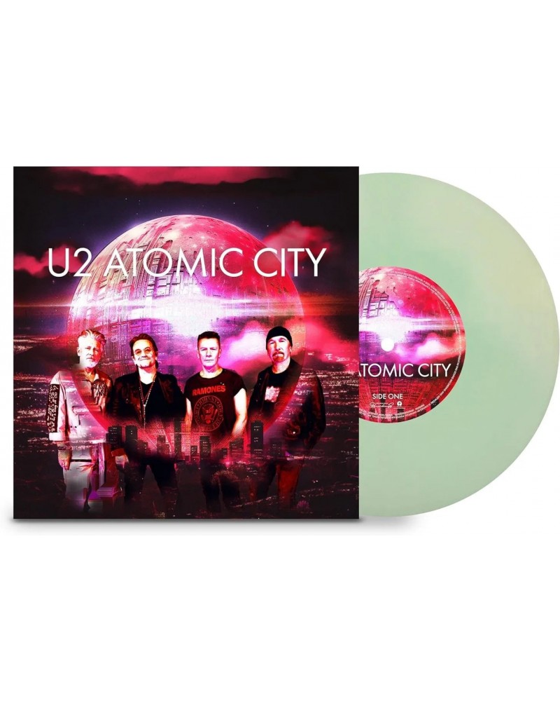 U2 Atomic City 7" color $12.60 Vinyl