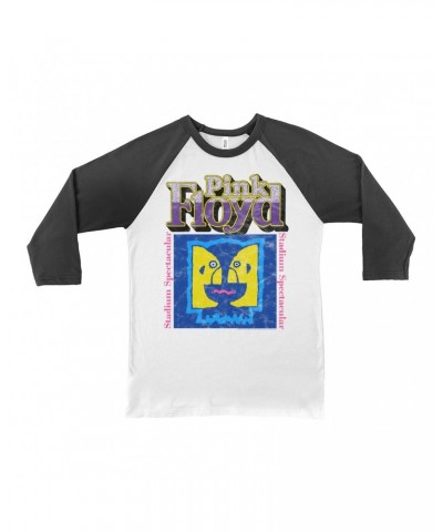 Pink Floyd 3/4 Sleeve Baseball Tee | Division Bell Stadium Spectacular Shirt $10.78 Shirts