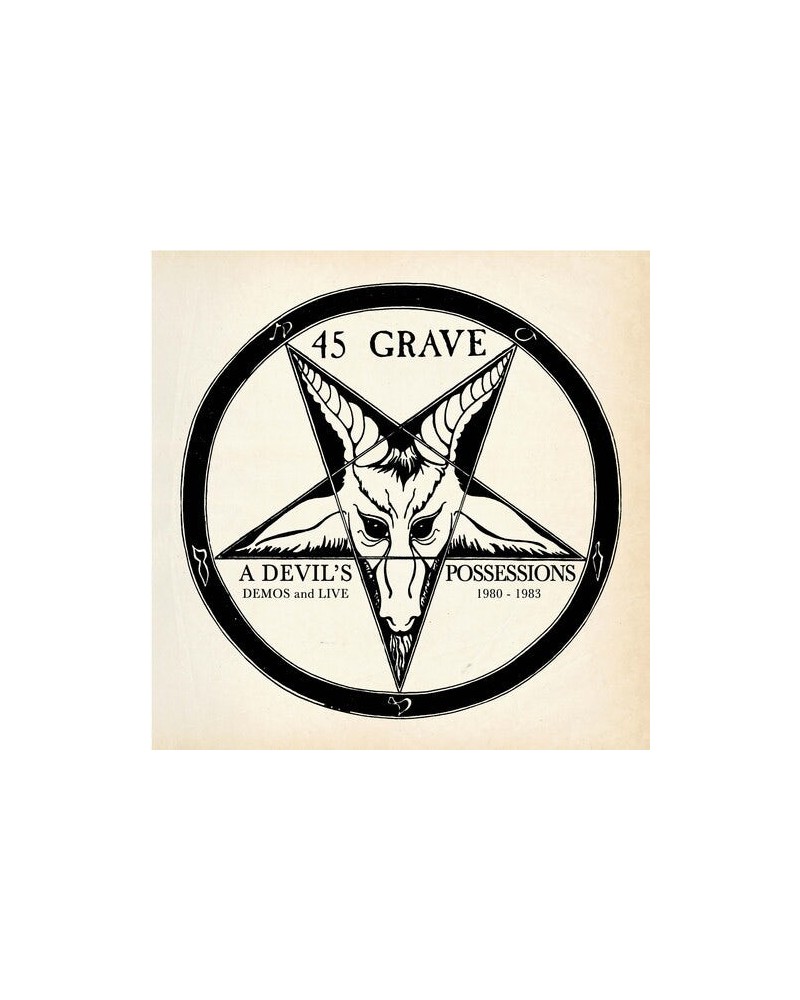 45 Grave DEVIL'S POSSESSIONS - DEMOS & LIVE 1980-1983 Vinyl Record $10.45 Vinyl