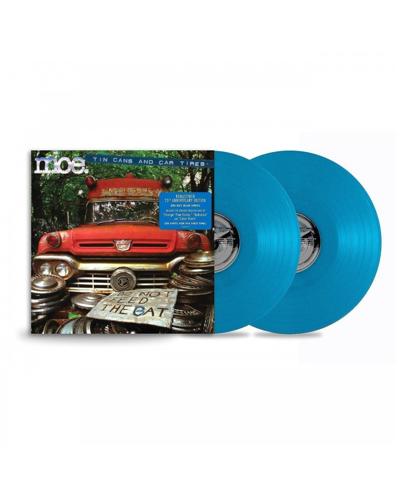 moe. Tin Cans and Car Tires (25th Anniversary Edition/2LP/Sky Blue) Vinyl Record $14.00 Vinyl