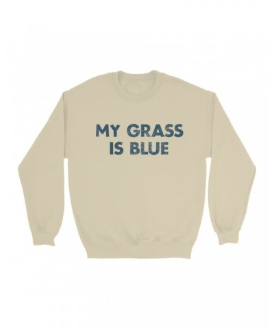 Lynyrd Skynyrd Sweatshirt | My Grass Is Blue Worn By Leon Wilkeson Sweatshirt $12.58 Sweatshirts