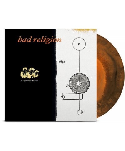 Bad Religion The Process Of Belief (20th Anniv. Edition / Orange & Black) Vinyl Record $9.90 Vinyl