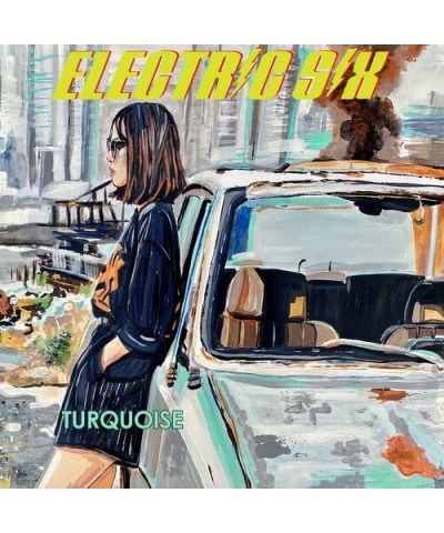 Electric Six Turquoise Vinyl Record $12.72 Vinyl