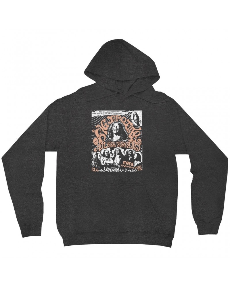 Big Brother & The Holding Company Hoodie | Featuring Janis Joplin Fresno Concert Flyer Big Brother and The Holding Co. Hoodie...