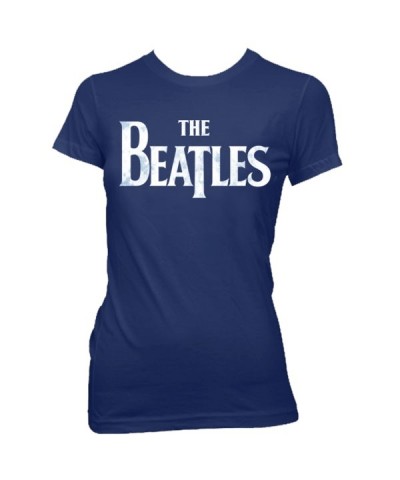 The Beatles Classic Blue Women's T-Shirt $12.25 Shirts