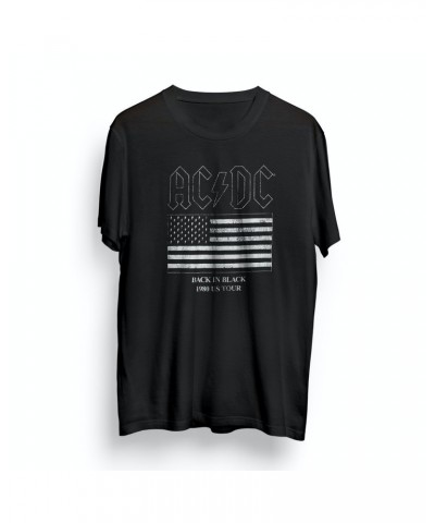 AC/DC Back In Black 1980 US Tour Tee $5.75 Shirts