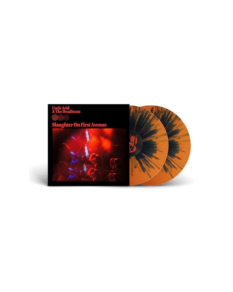 Uncle Acid & The Deadbeats LP - Slaughter On First Avenue (Orange Splatter Vinyl) $14.82 Vinyl