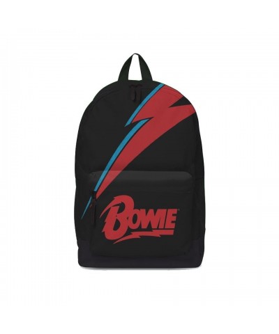 David Bowie Backpack - Lightning Black $14.82 Bags