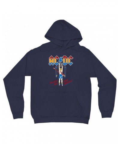 AC/DC Hoodie | Colorful Flick Of The Switch Hoodie $17.98 Sweatshirts