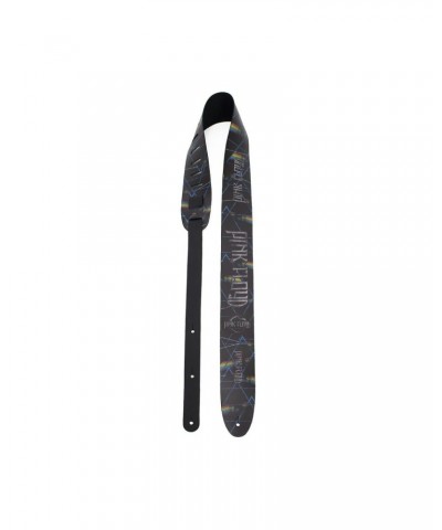 Pink Floyd DSOTM Prisms Distressed Look Printed Leather Guitar Strap $14.80 Instruments