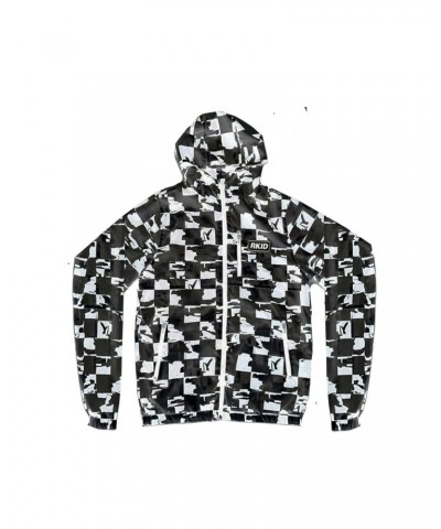 Liam Gallagher RKID Check Reversible Windbreaker Black/White $33.60 Outerwear