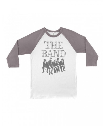 The Band 3/4 Sleeve Baseball Tee | Wilderness Logo Image Shirt $11.38 Shirts