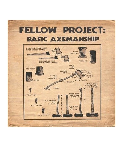 Fellow Project Basic Axemanship Vinyl Record $6.90 Vinyl