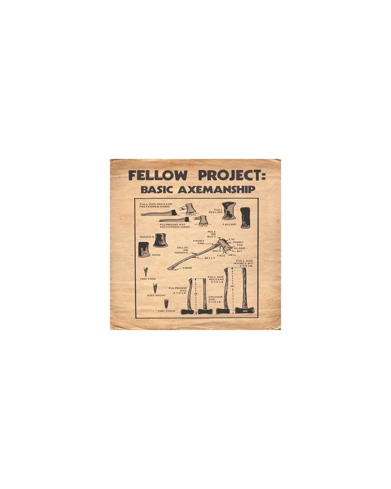 Fellow Project Basic Axemanship Vinyl Record $6.90 Vinyl