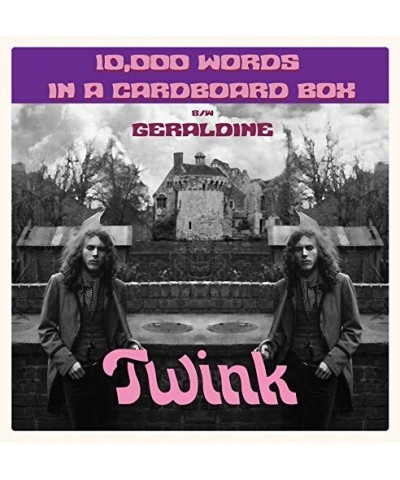 Twink 10 000 WORDS IN A CARDBOARD BOX Vinyl Record $13.51 Vinyl