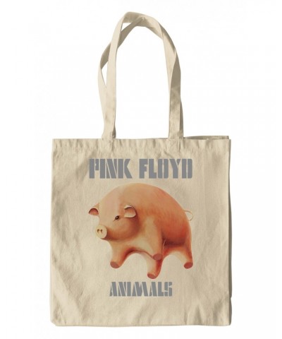 Pink Floyd Canvas Tote Bag | Animals Album Pig Logo Bag $8.48 Bags